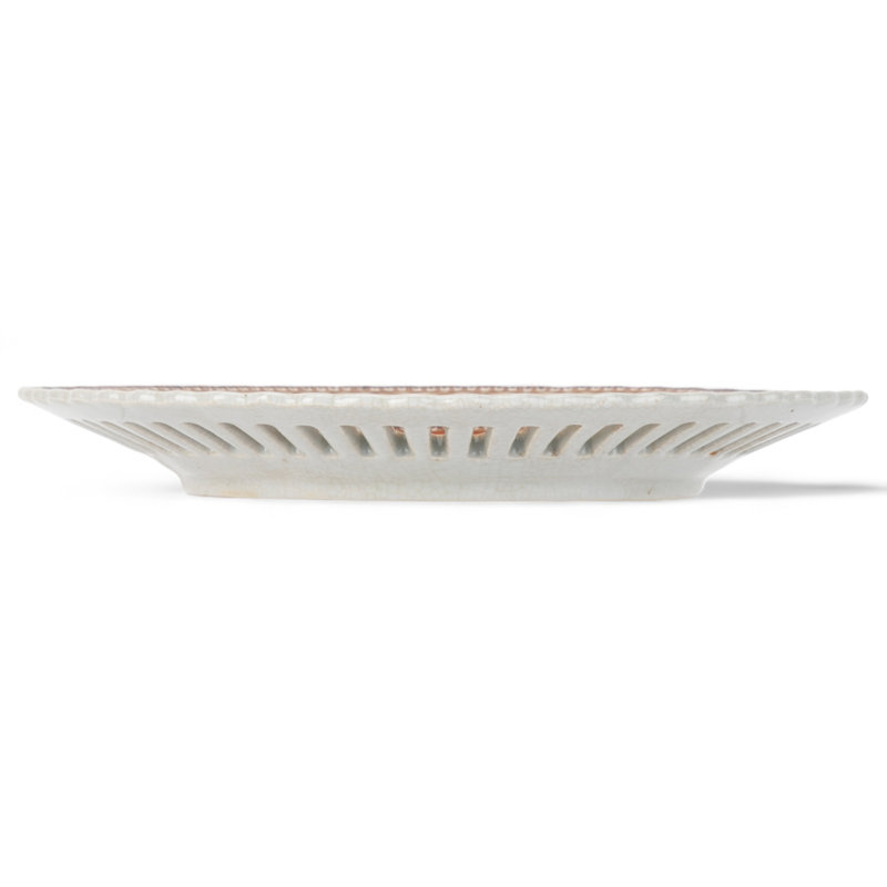 Majestic Courtyard Porcelain Decorative Plate