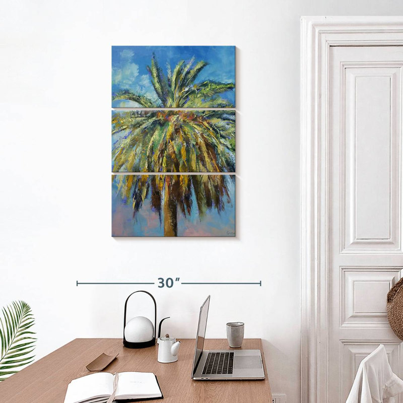 Palmier dattier Harnek Canary Island, H 32 po x l 20 po
