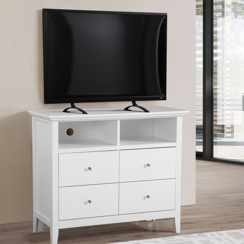 Commode média Hammond G5405-TV, Blanc