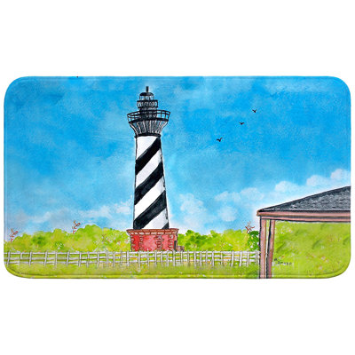 Hatteras Lighthouse Bath Mat