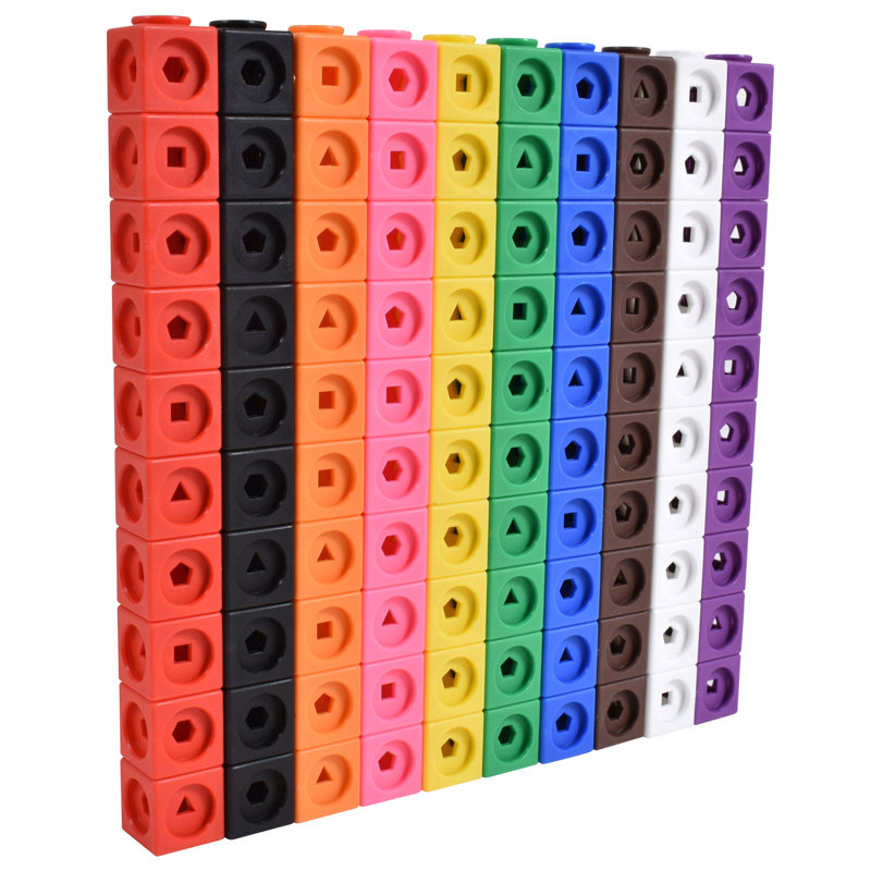 Ensemble de 100 cubes Edxeducation Math