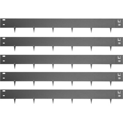 Bordure de pelouse en métal