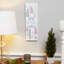 Décoration murale de Noël illuminée «Joy to the world pin» - 19,75 po