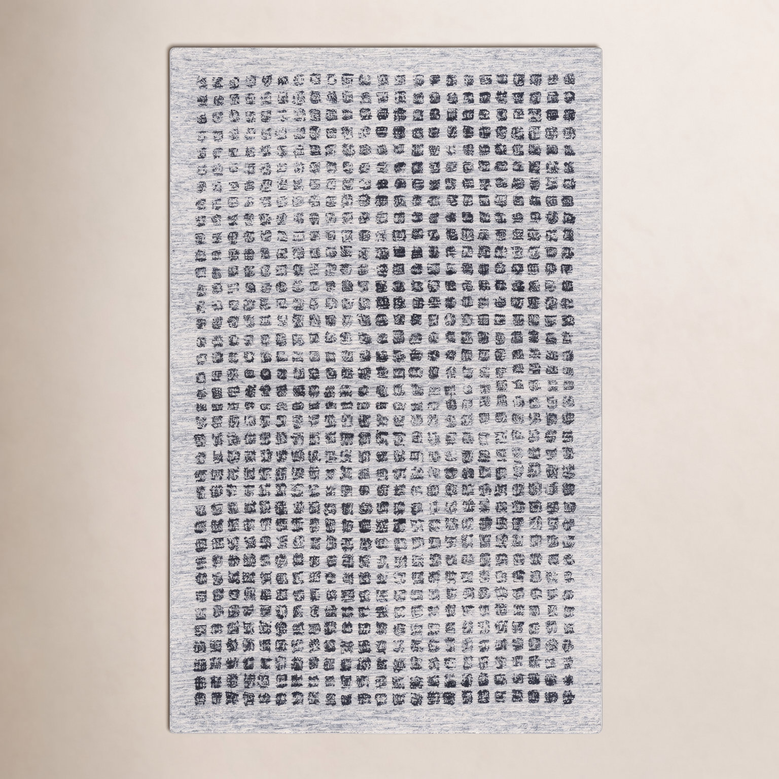 Everdine Hand-Tufted Geometric Wool Rug, Rectangle 3' x 5'