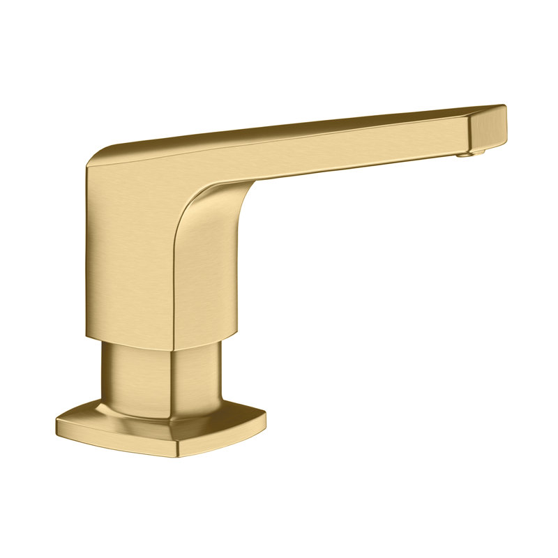Rivana Soap Dispenser - Satin Gold, Satin Gold