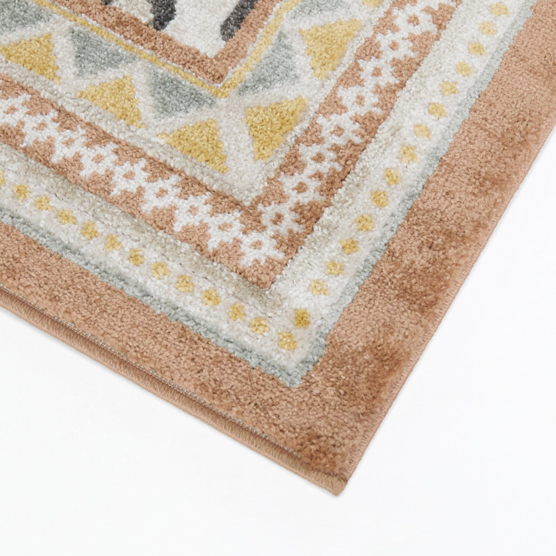 Tapis cuivre / gris anthracite Lennox, 5 pi 3 po x 7 pi