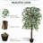 Charleston 160cm Faux Ficus Tree in Pot