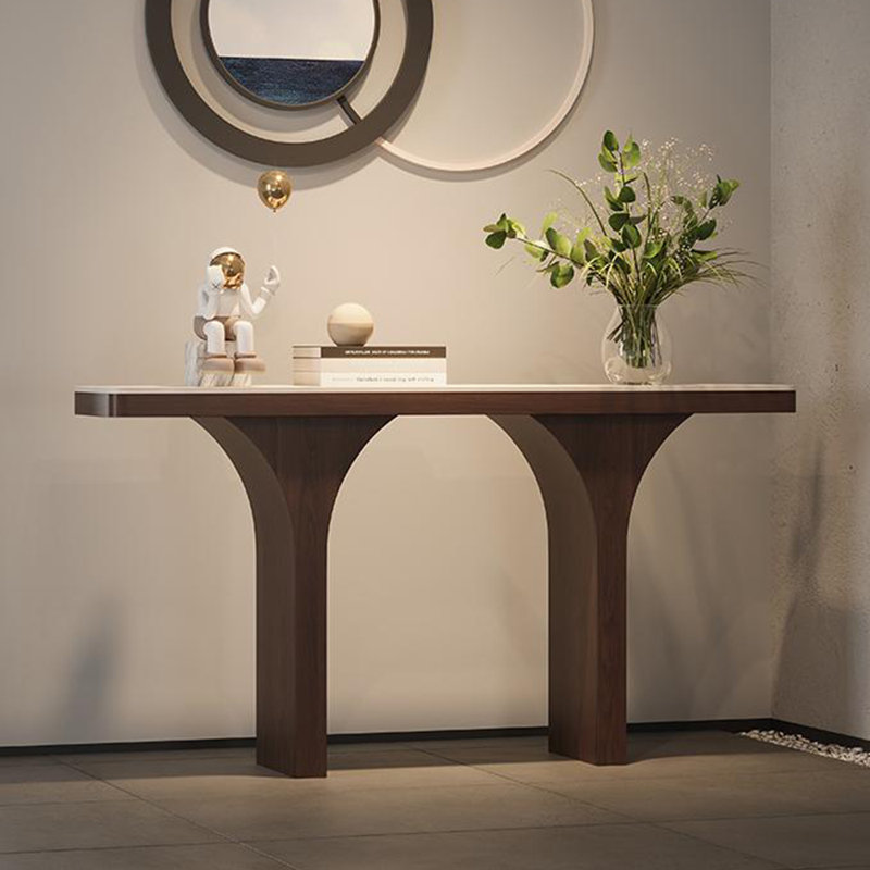 Console haut de gamme de style italien, H 33,5 po x l 55,1 po x P 13,8 po