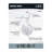 12 Watt LED Track Head Starfish Enabled Round Shape 120 Volt RGBTW-102147350