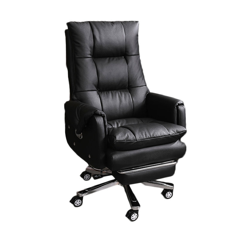 Executive Chair with Headrest, Black