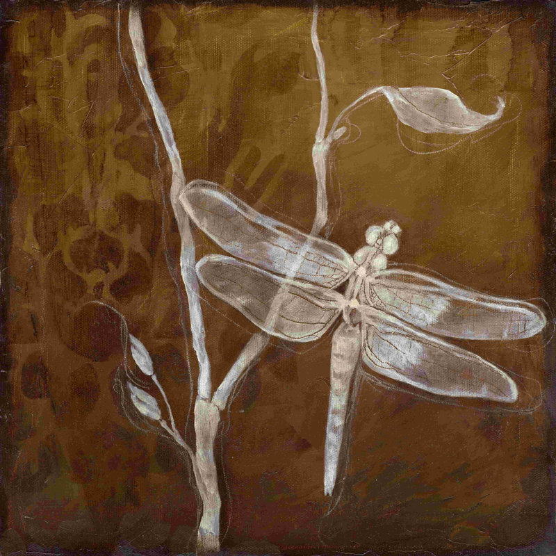 Ailes et damas V, H 36 po x l 36 po