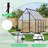 6X7FT Polycarbonate Greenhouse with Aluminum Frame, Polycarbonate Greenhouse for Outdoors, Greenhouses with Ventilation, Aluminum Large Walk-in Greenhouses for Outside-119258229