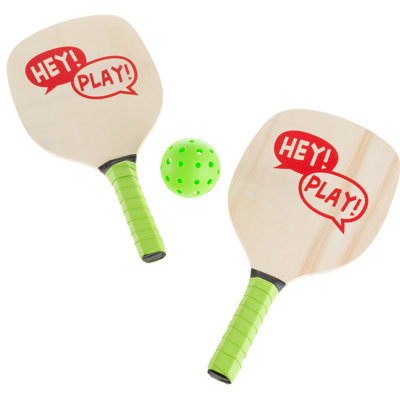 4 Piece Paddle Ball Set