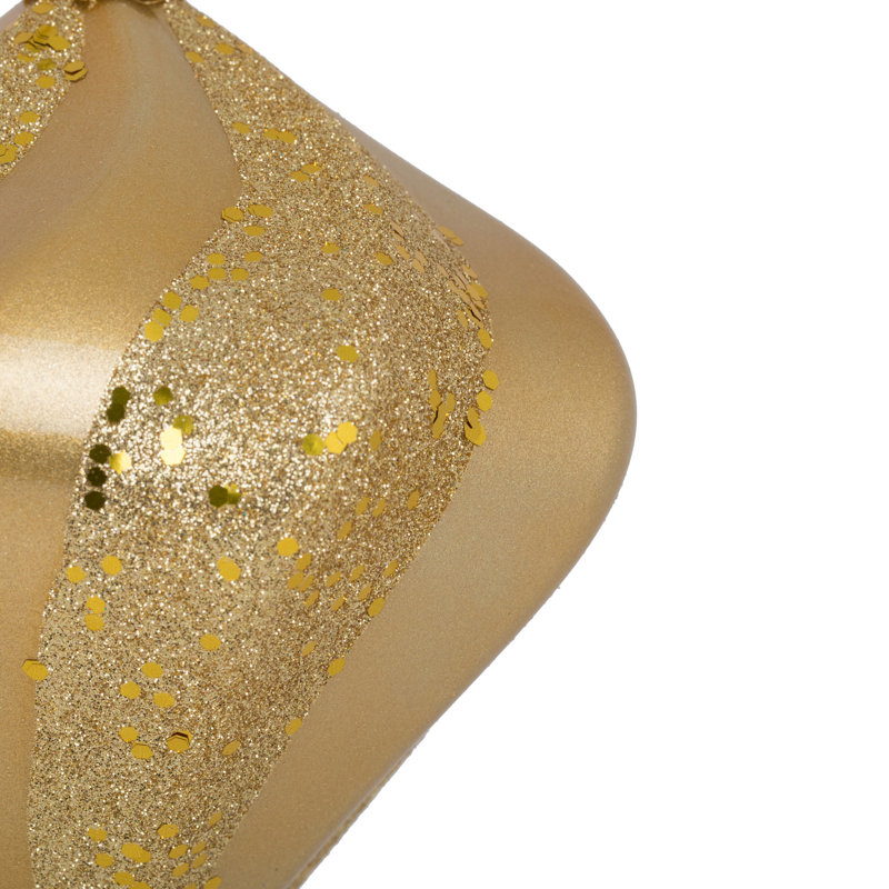 Ornement en forme de diamant, Cuivre / or