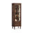 Nut-brown Solid Wood+Glass Display Cases