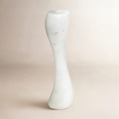 Loats Genuine Marble Candlestick Holder