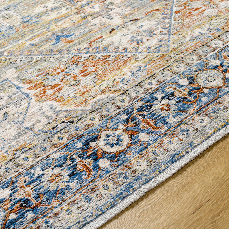 Oriental Indoor Rug, Round 6'7"