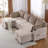 Chenille With Square Arms Sofa-516450593
