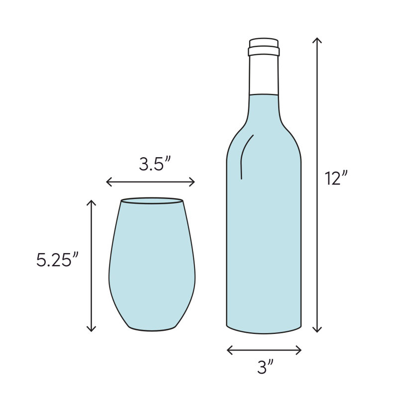 Norberto 19oz. Wine Glass Set