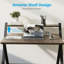 MDF Steel Computer Desk
