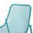 Stackable Chairs For Outdoor Use, Stable, 26" W X 22.77" D H, Teal Color Metal Spaces, ,