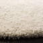 Tapis à poil long ivoire fabriqué à la main Assar-23564285