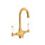 San Julio® Double Handle Kitchen Faucet-108087476