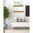 Emerald Lee 2 Piece Oak Solid Wood Floating Shelf