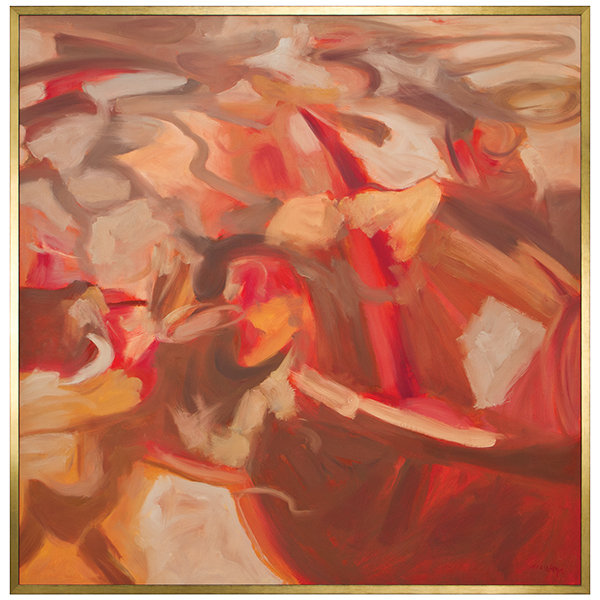 «Tangerines and Oranges» par Montoya, peinture sur cadre