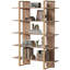 Bibliothèque étagère en bois manufacturé à 5 niveaux H 70,86 "x l 47,24" Exilorme