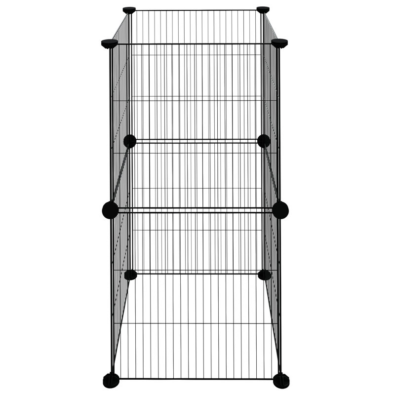 Cage pour animal 13,8 x 13,8 x 27,6 po vidaXL