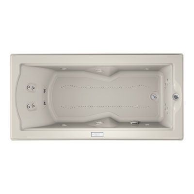 Fuzion® 70.75" x 35.5" Drop in/Undermount Combination Tub