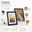 19 Piece Black Picture Frame Set for Gallery Wall Decor