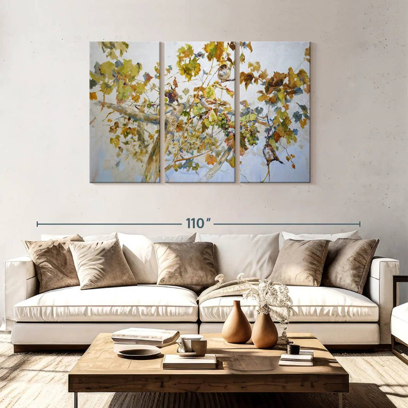 Harnek Grapes Tree, 48" H x 74" W