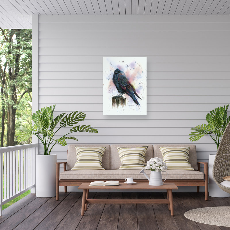Toile d'extérieur Dave Bartholet Nevermore, H 14 po x l 19 po