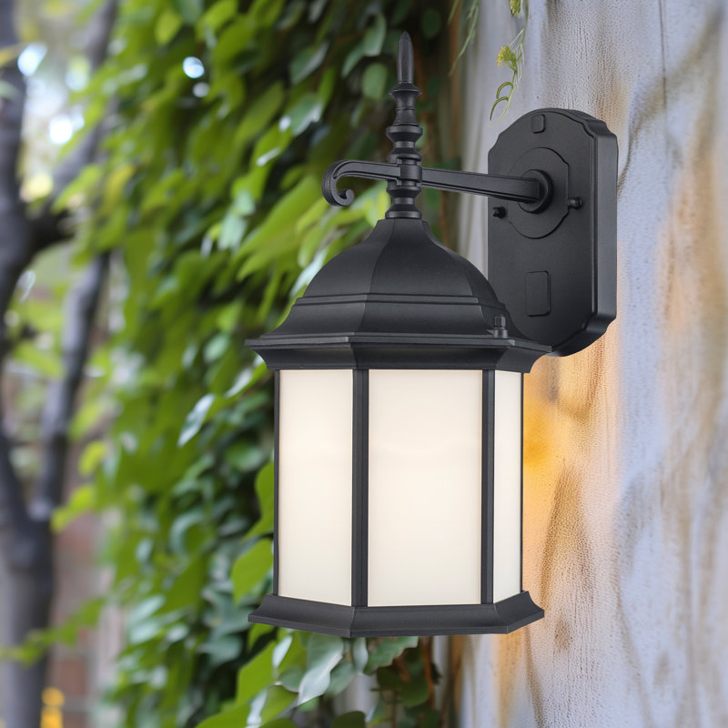 Lanterne murale d'extérieur 1 lumière Driss, H 15,3 po x l 8,2 po x P 9,5 po
