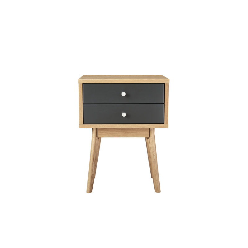 Mccoy End Table, Grey/Oak