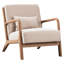 Chaise d'appoint rembourrée de 25,78 po de large avec un coussin supplémentaire Cashel de 25,78 po Cashel-109608684