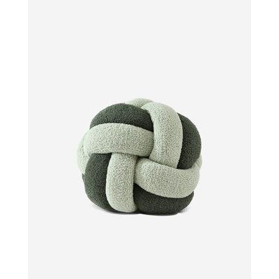 Knot Circular Pillow Cover & Insert