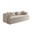 Canapé-lit convertible de 78,7 pouces avec coussin cylindrique, tissu chenille, matelas pliant, poche latérale, idéal pour le salon et la chambre à coucher