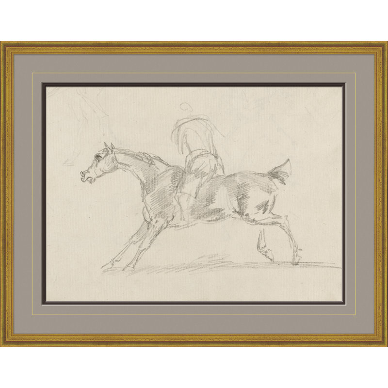 Sawrey Gilpin " Figure On Horseback " by Sawrey Gilpin