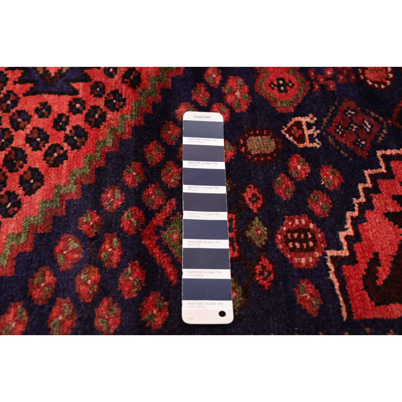 Tapis bleu marine Andelz 4 pi 2 po x 7 pi 0 po