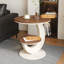Table de bout en bois manufacturé moderne + fer-1436032507-1436032508