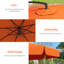 265cm Cantilever Parasol
