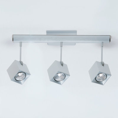 Dau 3 - Light 20.5" Cluster Rectangle Semi Flush Mount