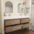 Victoria 84''Bathroom Vanity Base-94524458