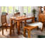 Oxford Acacia Solid Wood Top Dining Table-46812763-46812767