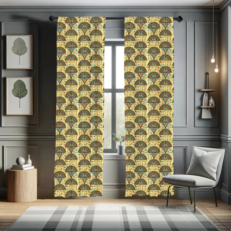 Room Darkening Sliding Panel Pair, 28" x 63"
