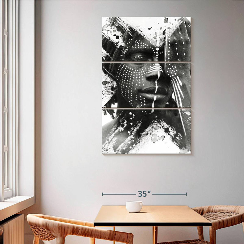 Leisha For Freedom, 65" H x 42" W