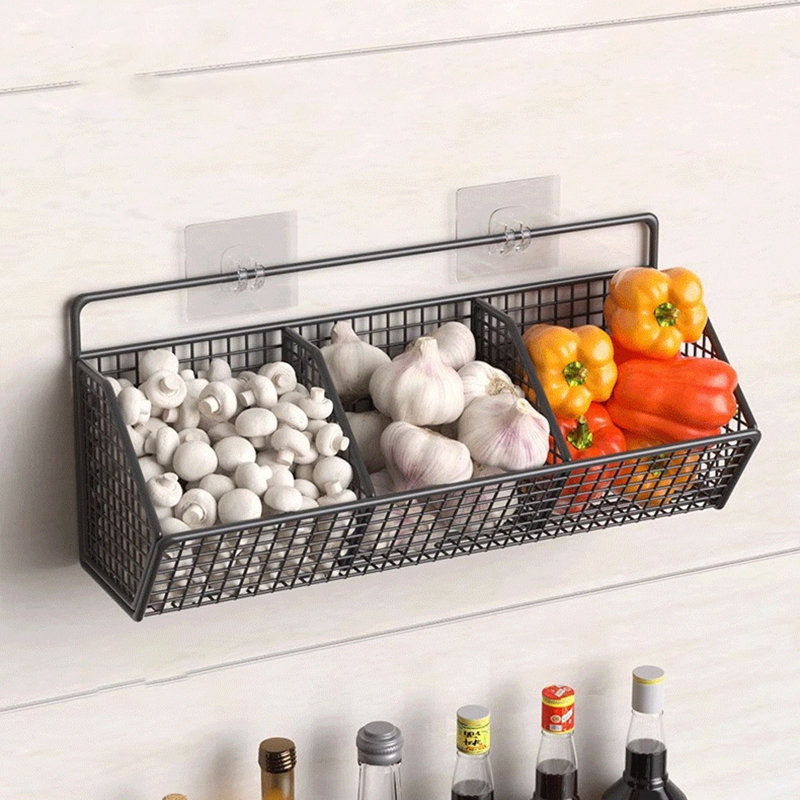 Panier de rangement pour gingembre et ail Ginger